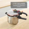 Превью Secure Stainless Steel Pressure Cooker, 6.3 Quart — Multicooker, T-Fal