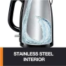 Превью 1.5L Electric Kettle, Cool Touch Stainless Steel Interior — Electric Kettle, KRUPS