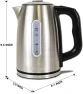 Превью Cordless Electric Kettle with 6 Temperature Pre-Sets — Electric Kettle, Koolatron