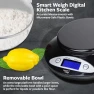 Превью Digital Kitchen Scale with Removable Bowl — Kitchen Gadgets, Smart Weigh