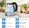 Превью Glass Electric Kettle, 1.7L Hot Water Boiler — Electric Kettle, TUMIDY