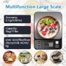 Превью IPX7 Waterproof Food Scale with 0.1g Precision — Smart Scale, Anelueeoo