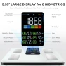 Превью Smart Scale for Body Weight, BMI, Fat, Muscle Mass, Digital Bathroom Scales 500lbs Bluetooth 11.8" Large Platform — Smart Scale, GE