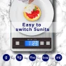 Превью 22lb Food Scale, Digital Kitchen Scale with Type-C & Battery Dual Charging — Kitchen Gadgets, HITO