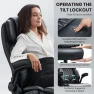 Превью Big and Tall Office Chair with Adjustable Lumbar Support — Smart Chairs, Cloomey