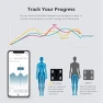 Превью Digital Food Scale and Body Fat Scale Combo — Smart Scale, NUTRI FIT