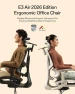 Превью E3 Air 2026 Ergonomic Office Chair — Smart Chairs, Hbada