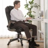 Превью Ergonomic Computer Desk Chair, High Back Leather Chair with Padded Flip-up Arms, Swivel Home Office Chair Upgraded... — Smart Chairs, COLAMY