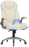 Превью Ergonomic Computer Desk Chair, High Back Leather Chair with Padded Flip-up Arms, Swivel Home Office Chair Upgraded... — Smart Chairs, COLAMY