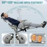 Превью Ergonomic Office Chair with Massage and Heat, Reclining Mesh Chair with Footrest and 6D Armrest, Adjustable Headrest and... — Smart Chairs, JUMMICO