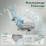 Превью Ergonomic Office Chair with Sync Lumbar Support & Sliding Seat — Smart Chairs, GABRYLLY