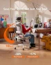 Превью Ergonomic Office Chair with Wide Headrest & Adaptive Lumbar Support — Smart Chairs, SIHOO