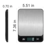 Превью USB Rechargeable Digital Kitchen Scale — Kitchen Gadgets, VITSOL