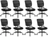 Превью Armless Home Office Chair, Small Ergonomic Mesh Back Desk Chair with Lumbar Support and Wheels — Smart Chairs, CLATINA