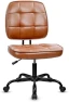 Превью Armless Home Office Chair, Small Ergonomic Mesh Back Desk Chair with Lumbar Support and Wheels — Smart Chairs, CLATINA
