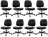 Превью Armless Home Office Chair, Small Ergonomic Mesh Back Desk Chair with Lumbar Support and Wheels — Smart Chairs, CLATINA