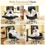 Превью Big and Tall Office Chair, 400LBS Wide Leather Executive Chair, Reversible Armrest for Pets Criss Cross Legged, 135°... — Smart Chairs, FelixKing