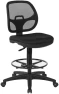 Превью Deluxe Breathable Mesh Back Ergonomic Drafting Chair with Lumbar Support and Adjustable Footring — Smart Chairs, Office Star