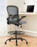 Превью Drafting Chair with Foot Ring and Lumbar Support — Smart Chairs, ErGear