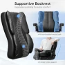 Превью Ergonomic Executive Office Chair with Adjustable Headrest & 90° Flip-Up Arms — Smart Chairs, Kensaker