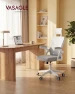 Превью Ergonomic Mesh Office Chair with Adjustable Lumbar Support and Headrest — Smart Chairs, VASAGLE