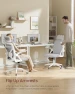 Превью Ergonomic Mesh Office Chair with Adjustable Lumbar Support and Headrest — Smart Chairs, VASAGLE