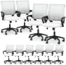 Превью Ergonomic Office Chair Pack of 2 — Smart Chairs, Magshion