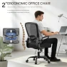 Превью Ergonomic Office Chair with Flip-up Armrests & 135° Recline — Smart Chairs, Mimoglad