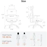 Превью Ergonomic Office Chair with Footrest — Smart Chairs, NEWTRAL