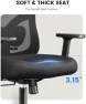 Превью Ergonomic Office Chair with Padded Lumbar Support — Smart Chairs, NOBLEWELL