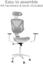 Превью Ergonomic Task Chair with Mesh and Lumbar Support — Smart Chairs, STAPLES