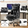 Превью Executive Home Office Desk Chair - Ergonomic Big Tall High Back with Footrest & Lumbar Support, Reclining Height... — Smart Chairs, Sweetcrispy