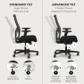 Превью Mid-Back Ergonomic Office Chair — Smart Chairs, HON
