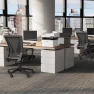 Превью Mid Back Swivel Office Chair with Lumbar Support and Armrest — Smart Chairs, Furmax