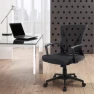 Превью Mid Back Swivel Office Chair with Lumbar Support and Armrest — Smart Chairs, Furmax