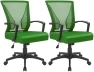 Превью Mid Back Swivel Office Chair with Lumbar Support and Armrest — Smart Chairs, Furmax
