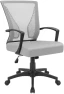 Превью Mid Back Swivel Office Chair with Lumbar Support and Armrest — Smart Chairs, Furmax
