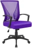 Превью Mid Back Swivel Office Chair with Lumbar Support and Armrest — Smart Chairs, Furmax