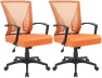 Превью Mid Back Swivel Office Chair with Lumbar Support and Armrest — Smart Chairs, Furmax
