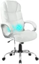 Превью Office Chair Computer High Back Adjustable Ergonomic Desk Chair Executive PU Leather Swivel Task Chair with Armrests... — Smart Chairs, FDW Store