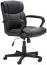 Превью Office Task Chair with Adjustable Height, 360° Swivel, Padded Armrests, Mid-Back, Rolling — Smart Chairs, Amazon Basics