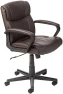 Превью Office Task Chair with Adjustable Height, 360° Swivel, Padded Armrests, Mid-Back, Rolling — Smart Chairs, Amazon Basics