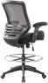 Превью 400lbs Mid Back Mesh Ergonomic Drafting Chair for Standing Desk Office Wide Chair with Built-in Lumbar Support, Big... — Smart Chairs, BOLISS