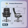 Превью Big and Tall Executive Office Chair — Smart Chairs, Serta