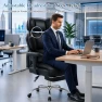 Превью Big and Tall Office Chair with Footrest — Smart Chairs, Simple Deluxe
