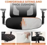 Превью Big and Tall Office Desk Chair with Lumbar Support — Smart Chairs, Sweetcrispy