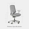 Превью Ergonomic Chair — Smart Chairs, Branch