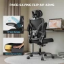 Превью Ergonomic Office Chair with Lumbar Support & Headrest — Smart Chairs, PKPT