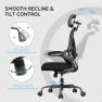Превью Ergonomic Office Chair with Lumbar Support & Headrest — Smart Chairs, PKPT
