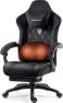 Превью Fabric Gaming Chair with Heated Massage Lumbar Support — Massage Chairs, Dowinx